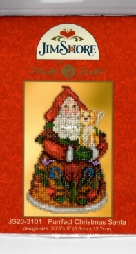 Mill Hill Jim Shore JS20-3101 Purrfect Christmas Santa XSD
