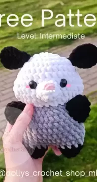 Dollys Crochet Shop Mk - Sara - Possum - Free