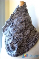 Horseshoe Fern Neckwarmer by Sue Grandfield -Free