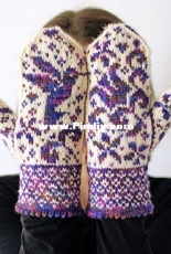 Sweet Nectar Mitts - Tanis Lavallee - Tanis Fiber Arts