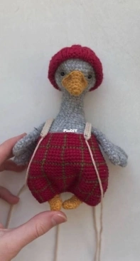 Funny Rabbit Toys - Daria Toys - Mishuta Shop - Alena / Daria Konurkina - Goose Oscar - Russian