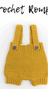 Croby Patterns - Doroteja Kardum - Crochet Romper