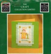 The Craft Collection 80441 Babys First Birthday Card