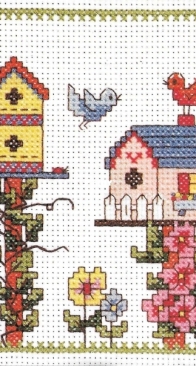 M. C. G. Textiles - Bird House Hot Plate