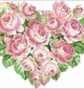 Ellen Maurer Stroh EMS 002 Heart of Roses in 7 colours XSD and PCS