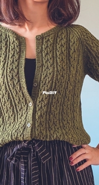 Mimosa Cardigan by Irene Lin - English