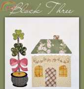 Shabby Fabrics-Country Cottages-Block 3