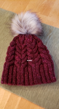 Late Snow  Beanie by Rachel Nutting-Free