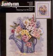 Janlynn 06-29  Watering Can Bouquet