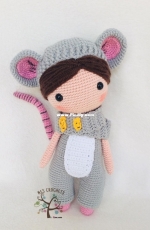 Mes crochets Creations - Sibel Eroglu - Mouse costumed Lilyum