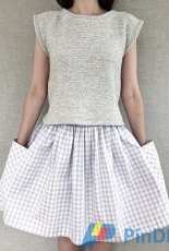 Over-the-Top Top by Purl Soho /Purl Bee-Free