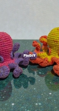 I have crochet 2 Octopuses