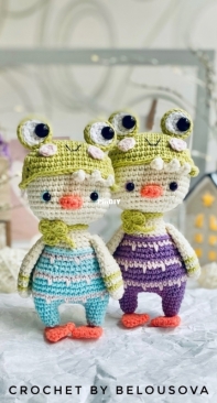 Crochet by Belousova - Happy Loops - Irina Belousova - Duckling Klever - Russian - Free