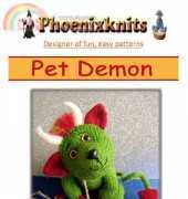 Phoenixknits - Pet Demon