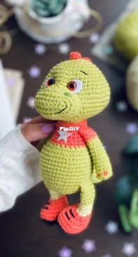 Crochet by Belousova - Happy Loops - Irina Belousova - Dinosaur Dean - Chinese - Translated