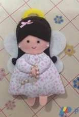 A little angel in felt