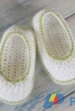 Happy Berry - Pretty Crochet Picot Booties - Free