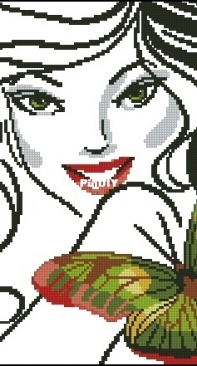 Girl with Butterfly by Marina XSD
