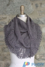 Trufa Shawl/Wrap  by Corrina Ferguson / Fairmount Fibers, Ltd.