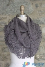 Trufa Shawl/Wrap  by Corrina Ferguson / Fairmount Fibers, Ltd.