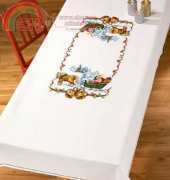 Permin 68-0225 Tablecloth Sleigh Ride