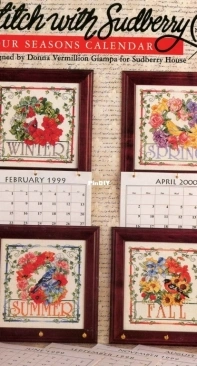 Sudberry House 71 Stitch With Sudberry - Four Seasons Calendar by Donna Vermillion XSD