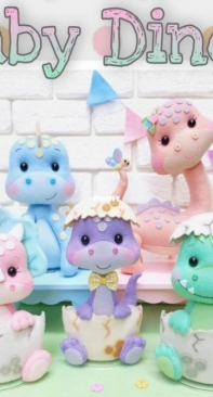 Atelie Caprichos de Gabi - Gabriela Moretto - Baby Dinos - Portuguese