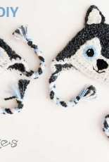 Bowtykes - Briana Olsen - Wolf Hat