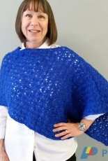 Moonlight Waltz Poncho by Reah Janise Kauffman-Free