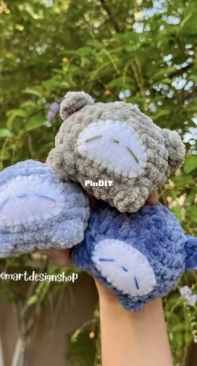 CMArtDesignShop - Cate Mosley - Bear Puffs - Free