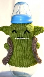 Yoda bottle cozy by Gabrielle Thériault - Free
