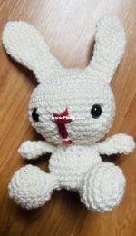 White bunny