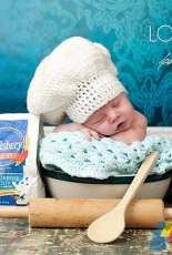 Warm Fuzzy Boutique - Sissy Johnson - Baby Chef Hat