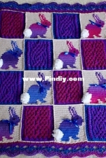 Noelle Stiles - Bunny Cable Blanket