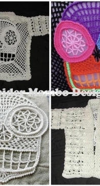 Spider Mambo Designs - Laurie Kahn - Sugar Skull Sweater
