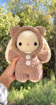 Wendy Crochets Co - Wendy Lin - Baby Pajama Bunny