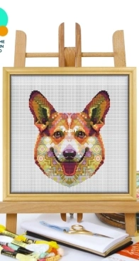 Awesome Pattern Studio - CS777 - Pembroke Welsh Corgi XSD