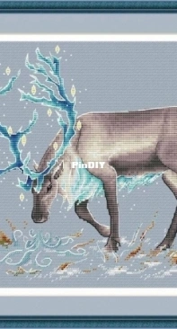 Savera - Winter Deer by Victoria Kuznetsova XSD