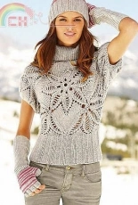 Frosted Star Sweater by Nataliya Polyakov