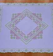 Hardanger..... Napkin green