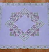 Hardanger..... Napkin green
