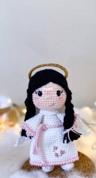 Crochet da Thai - Thaissa Carvalho - Manu the Happy Angel - Manu A Anjinha Feliz - Portuguese