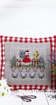 A Lavender Field from Cross Stitch My Home by Tania Santarelli XSD + PCS