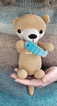 Knitknit pl - Joanna Łysikowska - Hungry Otters - Free