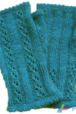 Fiordiligi Fingerless Gloves/Mitts by Caoua Coffee -Free