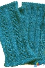 Fiordiligi Fingerless Gloves/Mitts by Caoua Coffee -Free