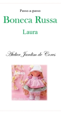 Atelier Jardim de Cores - Roberta Marques Silveira - Russian Doll Laura - Boneca Russa  Laura - Portuguese