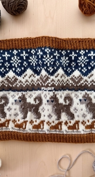 Alaska Doodle Standard Cowl by Jamie Lomax