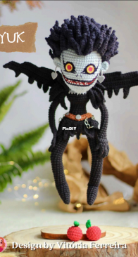 Amigurumis da Vit - Vitória Ferreira - Ryuk