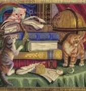 Panna F-1053 - Kittens with the Books